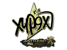 Sticker | Xyp9x (Gold) | Antwerp 2022 image
