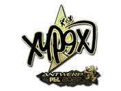 Sticker | Xyp9x (Gold) | Antwerp 2022 image