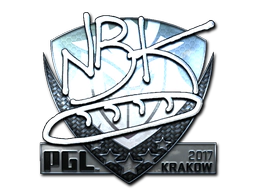 Sticker | NBK- (Foil) | Krakow 2017 image