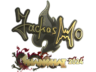 Sticker | jackasmo (Gold) | Shanghai 2024