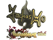Sticker | jackasmo (Gold) | Shanghai 2024 image