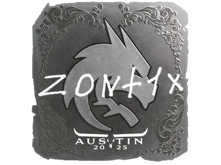 Sticker | zont1x (Foil) | Austin 2025