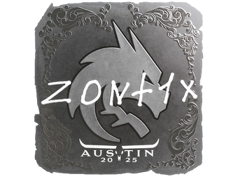 Sticker | zont1x (Foil) | Austin 2025 image