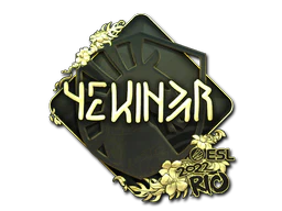 Sticker | YEKINDAR (Gold) | Rio 2022 image