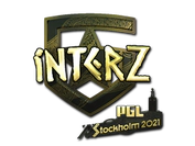 Sticker | interz (Gold) | Stockholm 2021 image