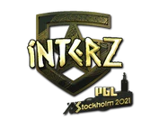 Sticker | interz (Gold) | Stockholm 2021 image