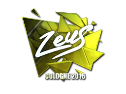 Sticker | Zeus (Foil) | Cologne 2016 image