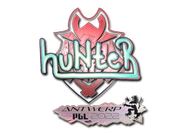 Sticker | huNter (Holo) | Antwerp 2022 image