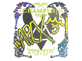 Sticker | apEX (Holo, Champion) | Austin 2025