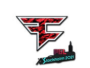 Sticker | FaZe Clan (Foil) | Stockholm 2021 image