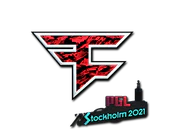 Sticker | FaZe Clan (Foil) | Stockholm 2021 image