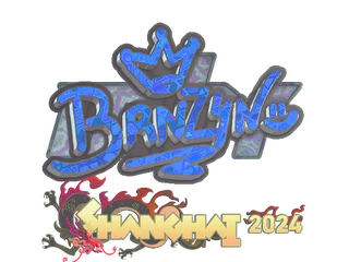 Sticker | brnz4n (Holo) | Shanghai 2024