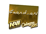 Sticker | GuardiaN (Gold) | Cologne 2015 image