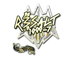 Sticker | r3salt (Gold) | Paris 2023 image