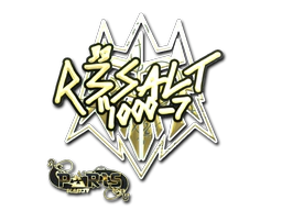 Sticker | r3salt (Gold) | Paris 2023 image