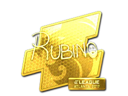 Sticker | RUBINO (Gold) | Atlanta 2017 image