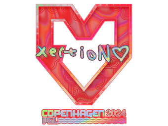 Sticker | xertioN (Holo) | Copenhagen 2024 image
