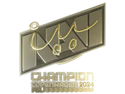 Sticker | iM (Gold, Champion) | Copenhagen 2024 image