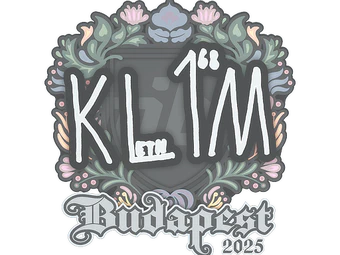 Sticker | kl1m | Budapest 2025 image