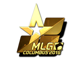 Sticker | Astralis (Gold) | MLG Columbus 2016 image