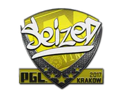 Sticker | seized | Krakow 2017 image