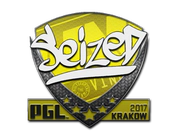 Sticker | seized | Krakow 2017 image