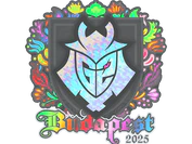 Sticker | G2 esports (Holo) | Budapest 2025 image