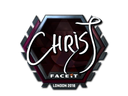 Sticker | chrisJ (Foil) | London 2018 image