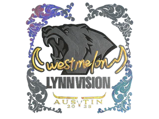 Sticker | westmelon (Holo) | Austin 2025