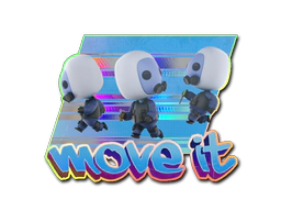 Sticker | Move It (Holo) image