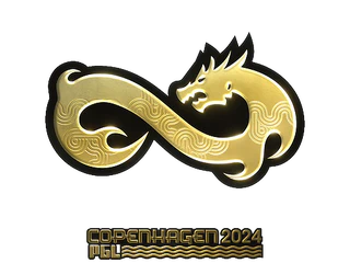 Sticker | Eternal Fire (Gold) | Copenhagen 2024