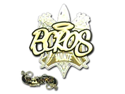 Sticker | BOROS (Gold) | Paris 2023 image