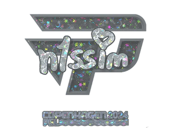 Sticker | n1ssim (Glitter) | Copenhagen 2024 image