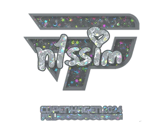 Sticker | n1ssim (Glitter) | Copenhagen 2024
