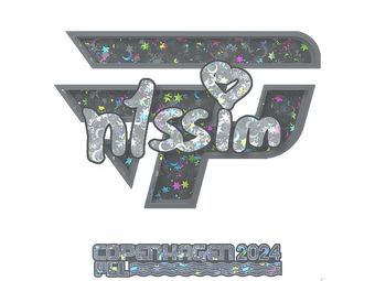 Sticker | n1ssim (Glitter) | Copenhagen 2024 image