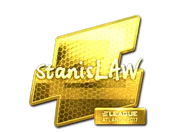 Sticker | stanislaw (Gold) | Atlanta 2017 image