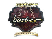 Sticker | buster (Gold) | Berlin 2019 image