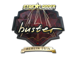 Sticker | buster (Gold) | Berlin 2019 image