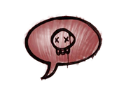 Sealed Graffiti | Death Sentence (Blood Red) image