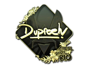 Sticker | dupreeh (Gold) | Rio 2022 image