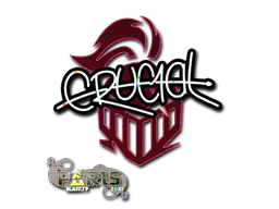 Sticker | CRUC1AL (Glitter) | Paris 2023 image