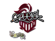 Sticker | CRUC1AL (Glitter) | Paris 2023 image