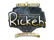Sticker | Rickeh (Gold) | Berlin 2019 image