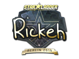 Sticker | Rickeh (Gold) | Berlin 2019 image