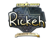 Sticker | Rickeh (Gold) | Berlin 2019 image