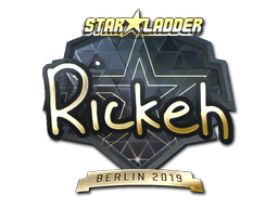Sticker | Rickeh (Gold) | Berlin 2019 image