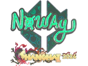 Sticker | noway (Holo) | Shanghai 2024 image