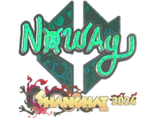 Sticker | noway (Holo) | Shanghai 2024 image