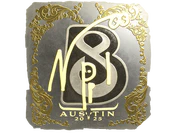 Sticker | npl (Gold) | Austin 2025 image