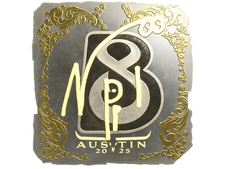 Sticker | npl (Gold) | Austin 2025